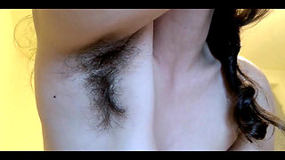 Finger Hairy Ass and Tease Clit