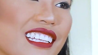 Big Tits Asian MILF Polly Pons Fits Huge Cock Perfectly in Her Ass