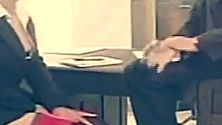 Sexy Blonde Secretary Fucked in the Office by Boss in a Vintage Porn