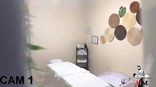 massagist massaged in the right places and made customer come that finished up drilling him.