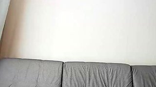 Brunette Couch Webcam Solo Fun Masturbating