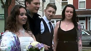 Family Fuckers - Cheating bride gets fucked hard