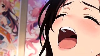 Hentai 2 Guys 1 Girl Wild Threesome (AI)