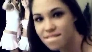 3 Hot Latinas Stripping on Webcam
