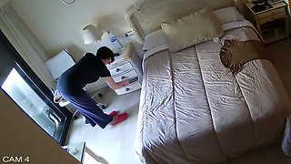 Hidden Camera, Cute Girl In Her Bedroom