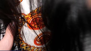 Asian MILF with a big ass homemade porno