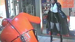 gentle fetish anal actions with latex and bdsm