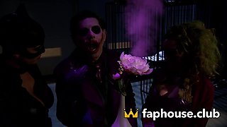 Cat-woman Gets Dirty With Joker's Hard fuck Lovemaking - Naughty