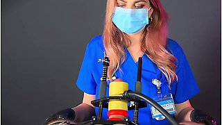 Nurse Kittys Milking Machine Orgasm Treatment