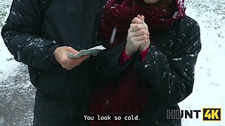 Hunt4k. can i show your bf what a tramp his gf is?