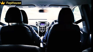 Young Stepdaughter Alina Rai Gives Blowjob To Old Stepdad In Car - Cum In Mouth Teen Amateur