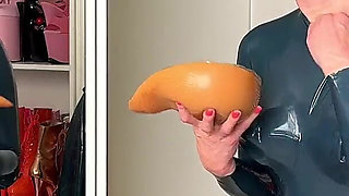 Rubber Horniness Before We Leave