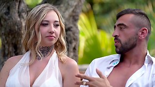 Blonde Lena Coxx Dominates Multiple Cocks in BDSM