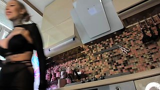 Blonde emo amateur solo masturbation