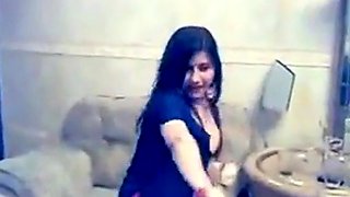 Arab Indian Girl's Private Dance