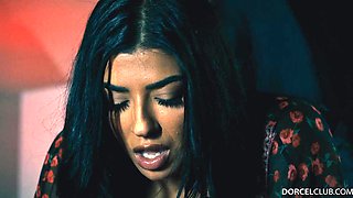 Sexually attractive babe hot interracial sex