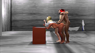 Foursome with Two Babes Getting Dped