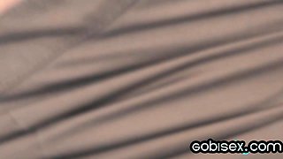Bisexuals fuck perverted slut in 3some in doggystyle