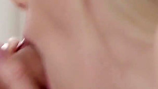Hot Blonde Nesty Gets Horny in the Morning and Needs Her Lover's Cock