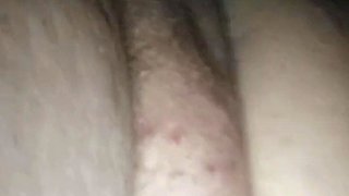 bbw getting her pussy fucked before bed