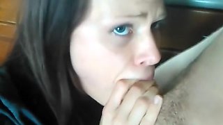 college girl swallows his hot sperm