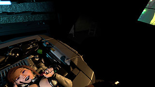 Fucked a Busty Girl Right on the Hood l Cyberpunk 3D Animation Uncensored Hentai