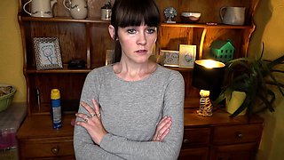 Sweet amateur teen GF jerking dick 2