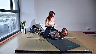 Lesbian Yoga Bondage Vibes