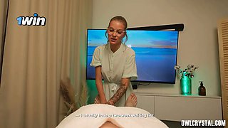 The Shy Masseuse Couldn’t Resist Her Client’s