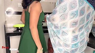 Sexy Komal caught listening to her girl's recordings before wild doggy style with step brother