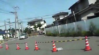 Horny Japanese model Chisato Ayukawa in Incredible Car, Outdoor JAV movie
