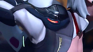Ashe & D.va From Overwatch - 3D Animation
