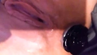 POV Solo Dildo Play & Squirting with Anal Angi Rose