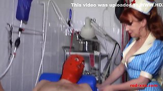 Mistress Miranda In Nurses Red And Dominate A Patient
