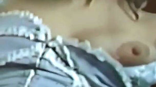 He's Watching Her Masturbate on TV, She Materializes in the Room to Get Fucked Like a Sheep on the Couch