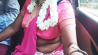 Telugu Dirty Talks, Car Sex, Sexy Saree Aunty Sex With Auto Driver. 1