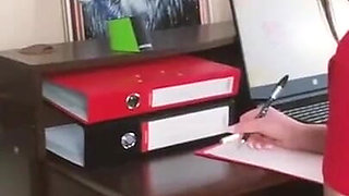 My stepmother got a job as a secretary to a friend of my stepfather