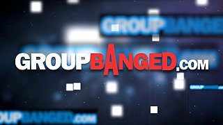 Hit me with your best CUMSHOT! Gangbang Pornstar Sexy Susi for GroupBanged