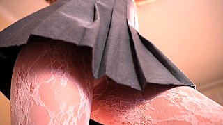 Brunette Couch Webcam Solo Fun Masturbating