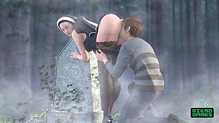 Jungle story, cartoon nuns, junglee