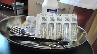 Slave Casting! Test 8 Medical Slave Training Part 1. Rt and Get a Lecturing Position.