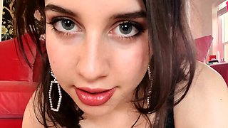 Shy brunette homemade amateur webcam teen