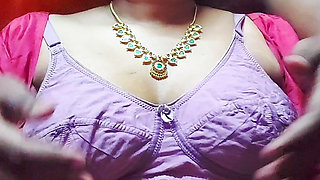 Horny Aunty Seduced Her Boyfriend with Her Boobs