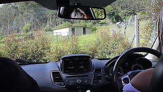 I Get Lost in the Woods and a Beautiful Big Ass Colombian Takes Me in Her Car We End Up Fucking