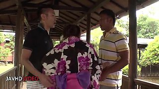 Yui Uehara Gets Wild with Group Hardcore Blowjob Action