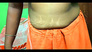 Ammu After Bath Dress Changing Showing Boobs