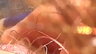 Amateur Hairy Girl Mastubates in Closeup with Huge Clit