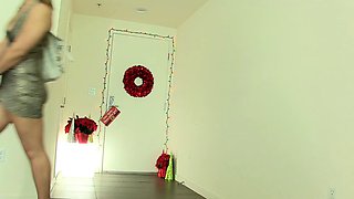 Naughty brunette lesbian teens teasing sweet pussies on cam