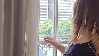 Waking up in Buenos Aires and Keila Bassi Lets Me Break Her Ass with a Beautiful Creampie