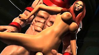 Juggernut Plows Jean Grey - Incredible 3D anime xxx clips